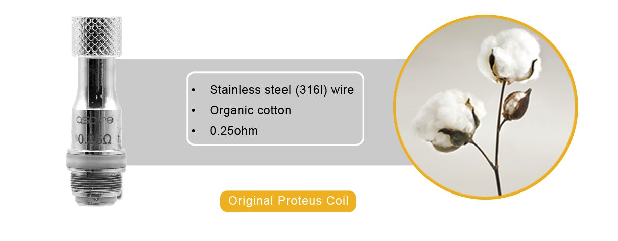 Aspire Proteus Coils