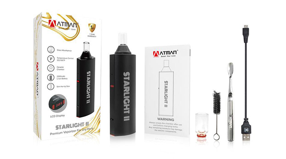 ATMAN Starlight V1/V2 Dry Herb Kit 2800mAh/2200mAh