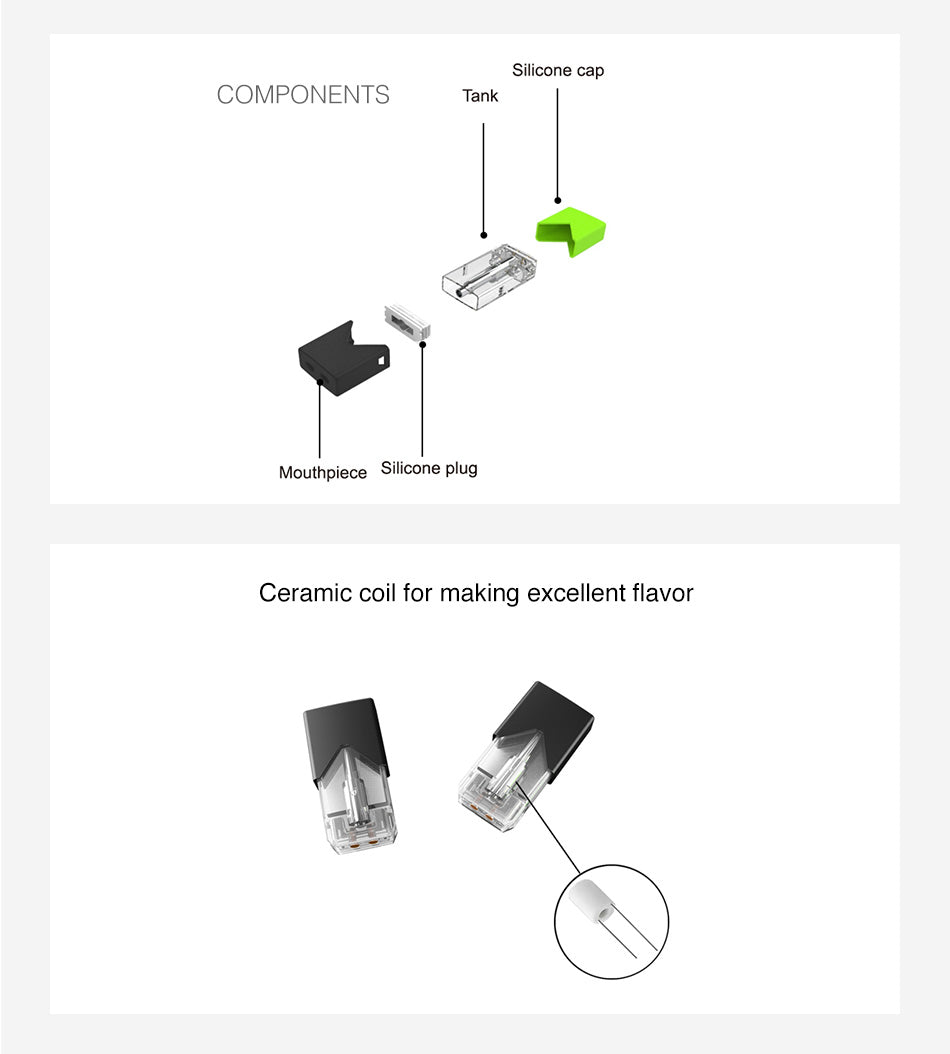 Avidvape JC Pod 0.7ml 4pcs