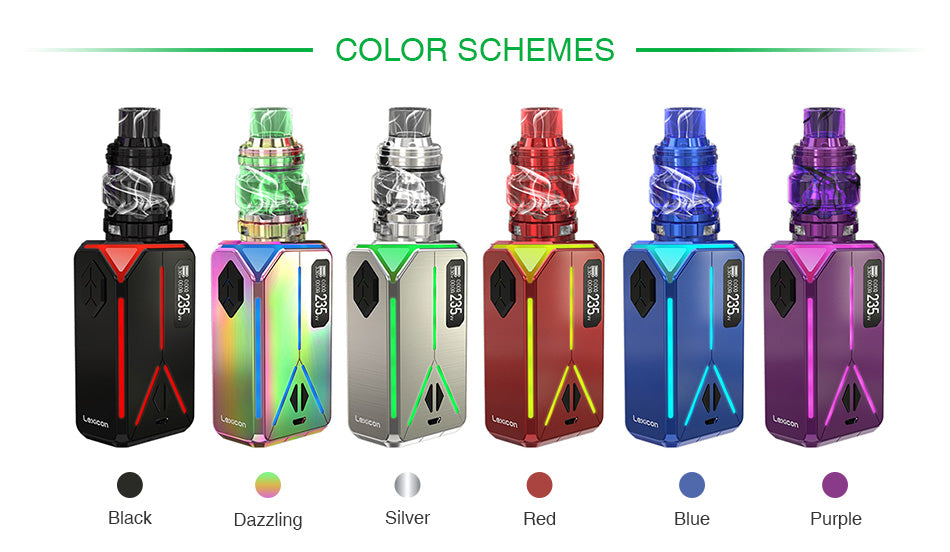 Eleaf Lexicon 235W TC Kit with ELLO Duro