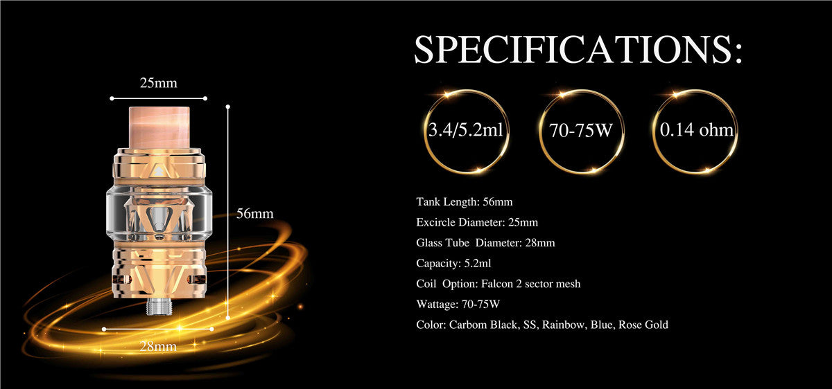 HorizonTech Falcon 2 Sub Ohm Tank