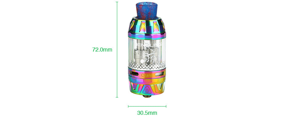 HENGLING Qtank Gyrate Dual Flavor Subohm Tank 5ml