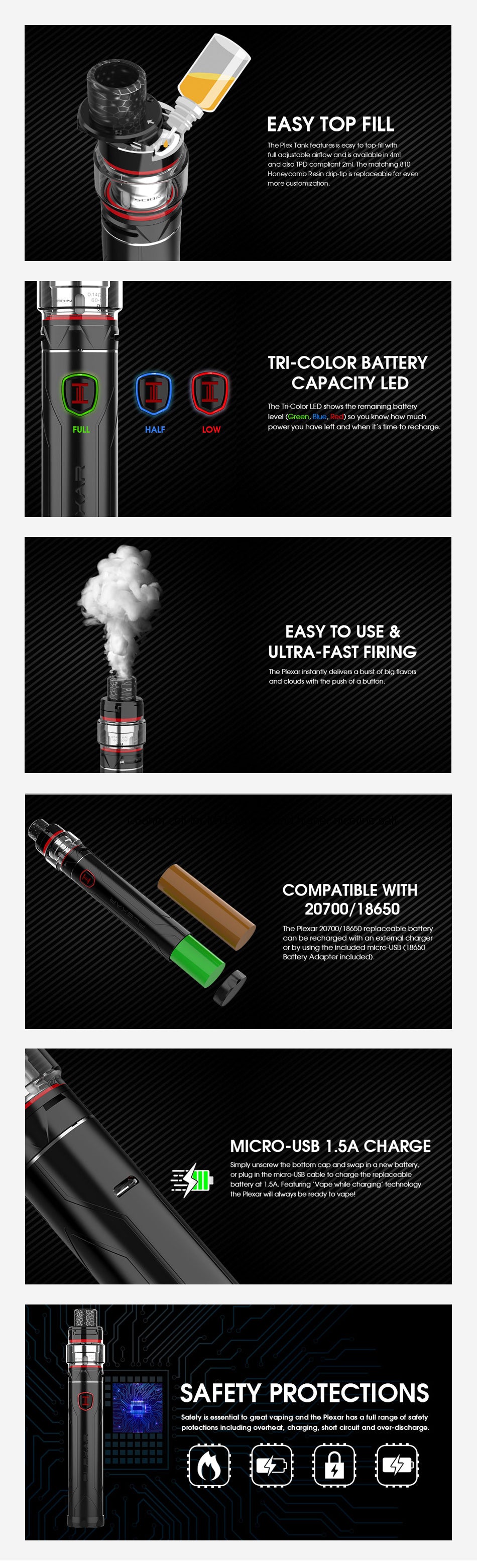 Innokin Plexar 100W Vape Kit