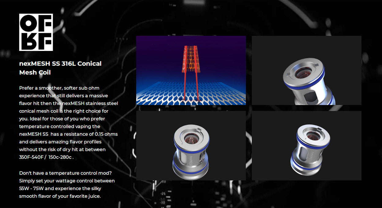 OFRF NexMesh Tank