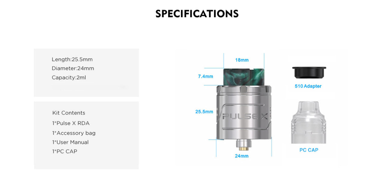 Pulse X BF RDA