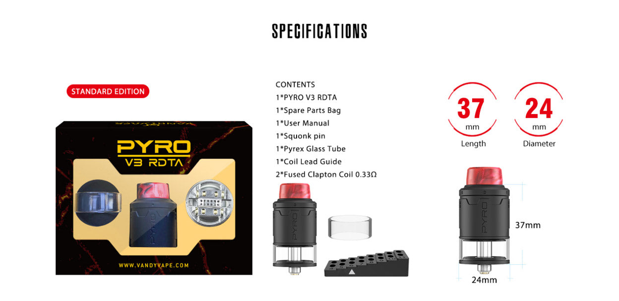 Vandyvape Pyro V3 RDTA