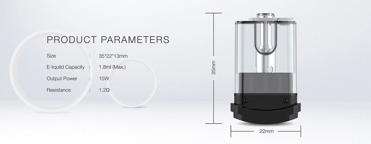 Cartridges for Vaptio Spin-It