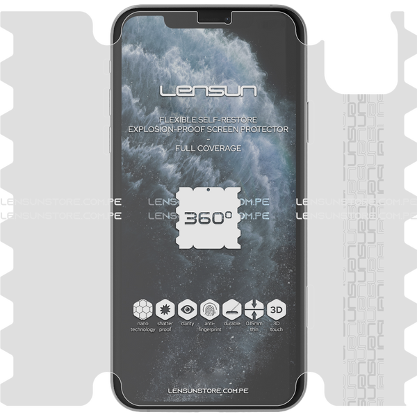 Lensun 360 Selfrestore Shield Protector de Pantalla Completa Poco X3 P
