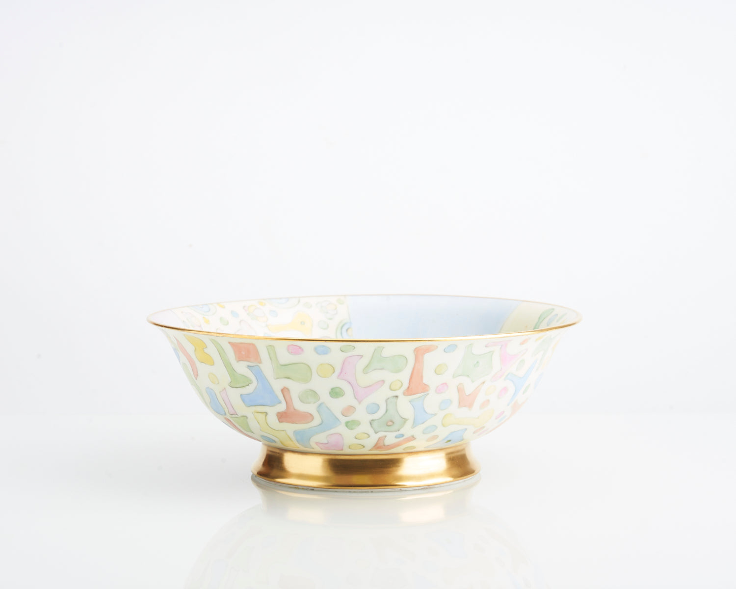 Floral Ceramic Bowl by Cynthia Cupples Aloma