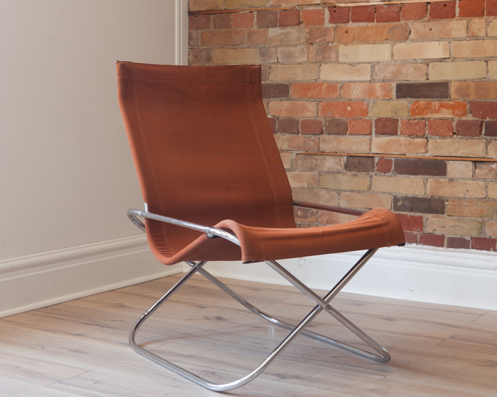 mid century sling chair