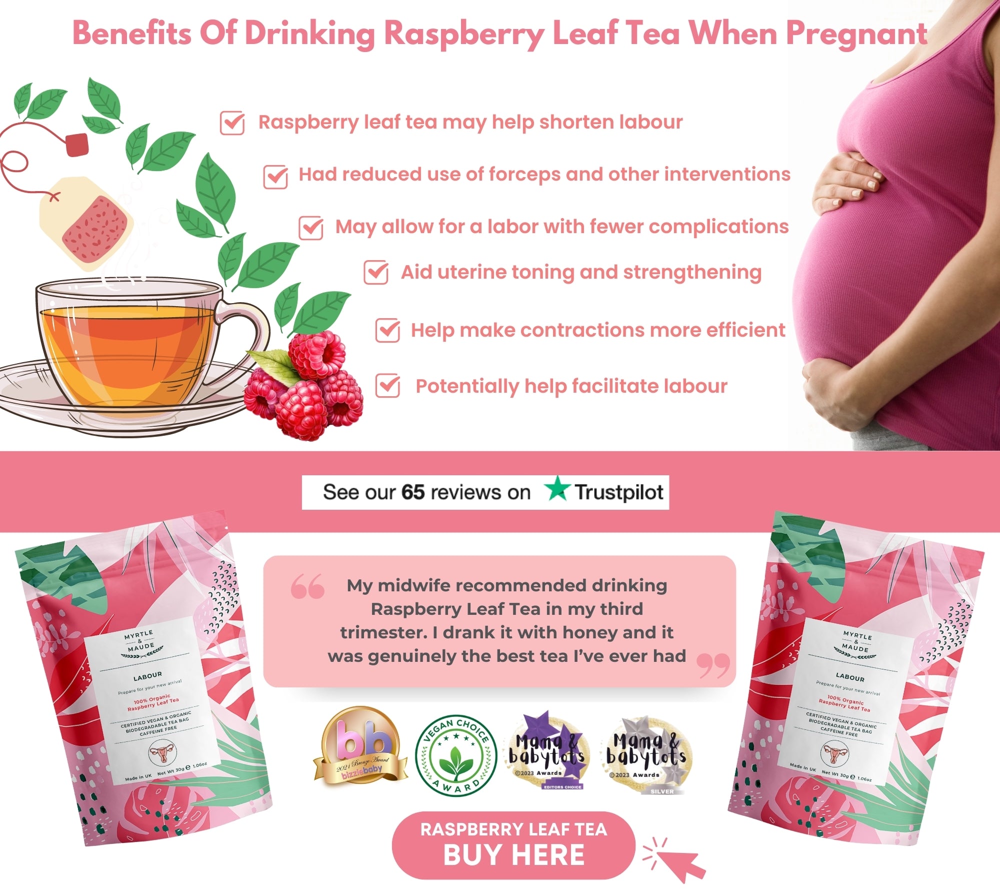 Raspberry leaf tea