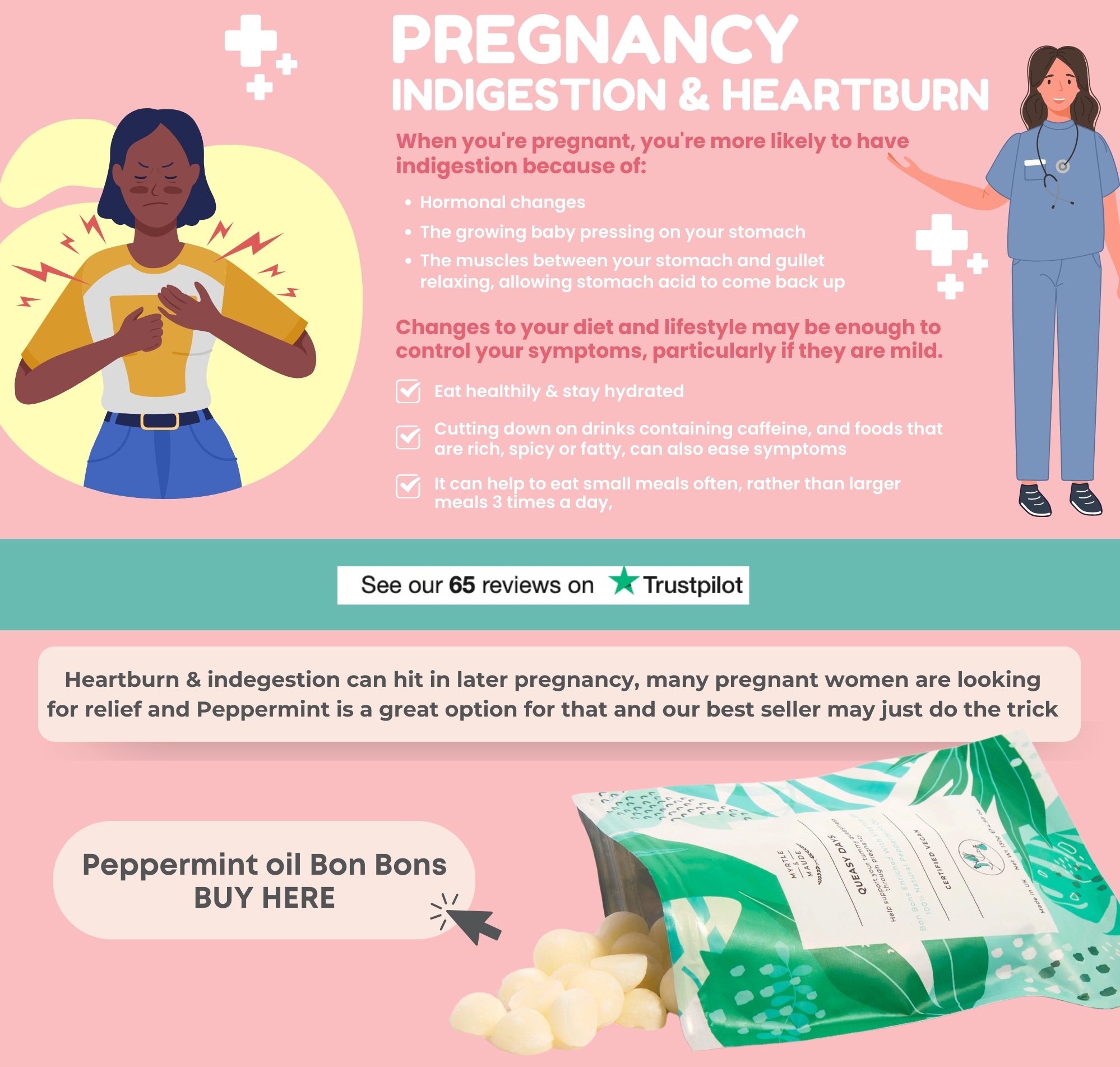 Pregnancy indigestion heartburn