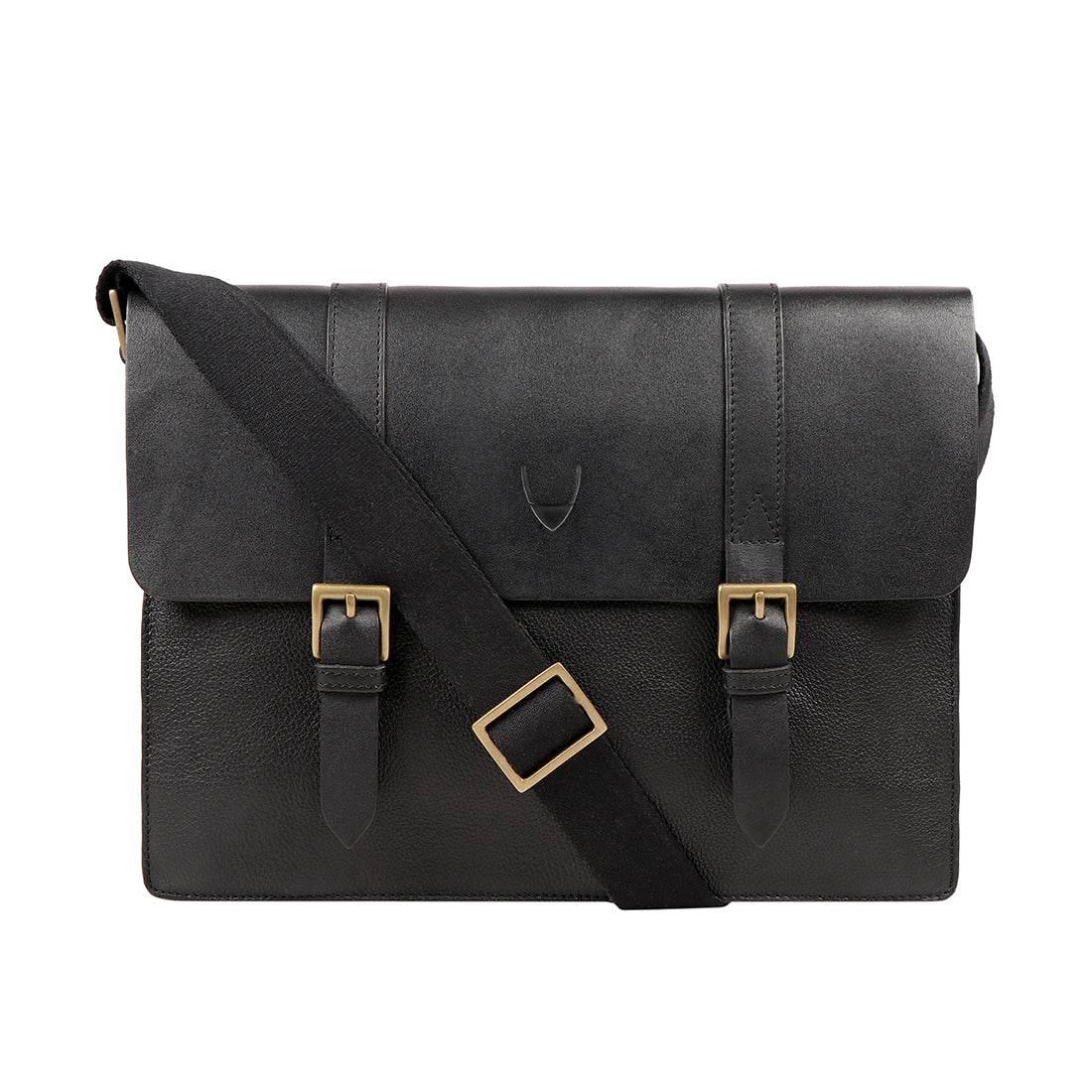 Eden 01 Men's Leather Briefcase (Black) - hidesignba product image