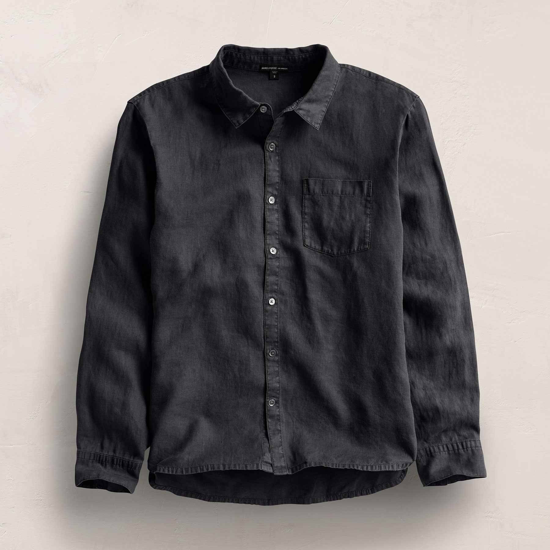 Lightweight Linen Shirt - Magma Pigment