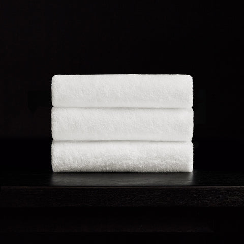 Abyss Spa Bath Towels - White