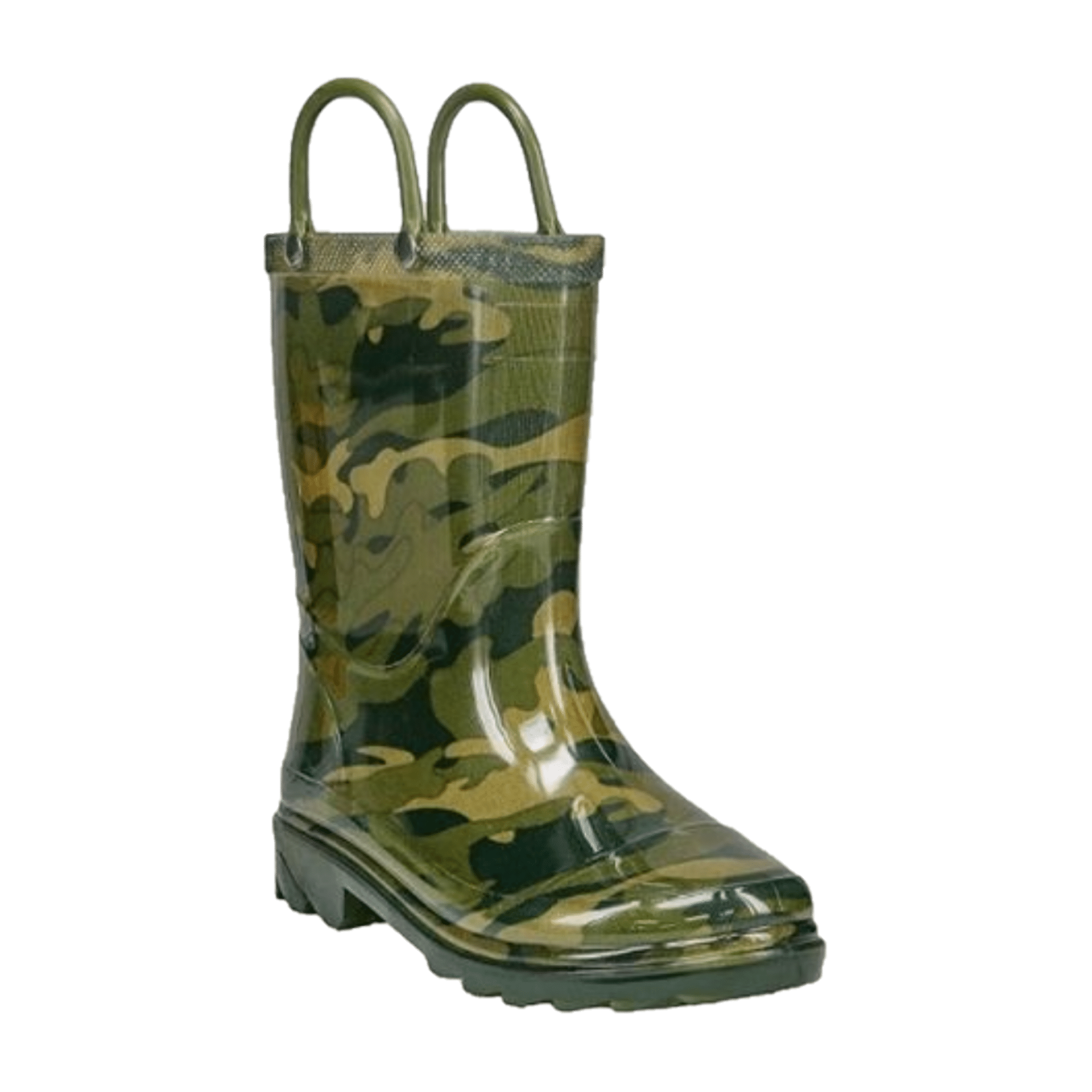 boys camo rain boots