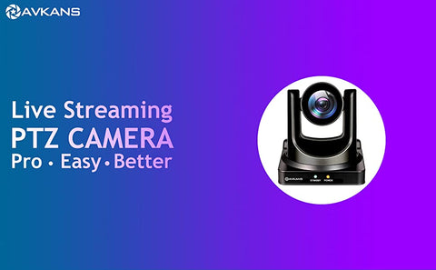 Best NDI PTZ Camera IP Live Streaming – AVKANS