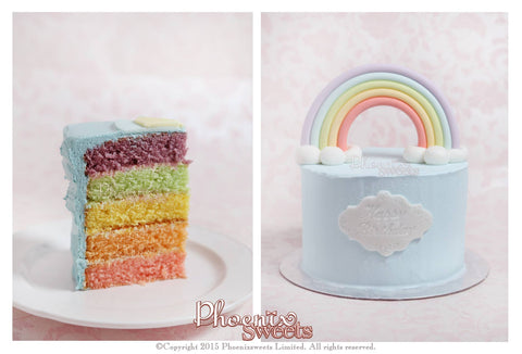 Phoenix Sweets Rainbow Cake