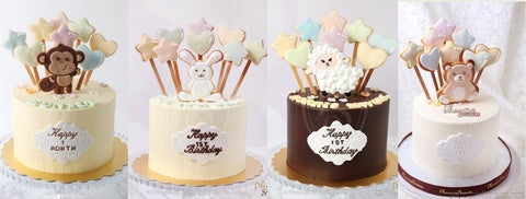 Phoenix Sweets Little Animal Birthday Cake 