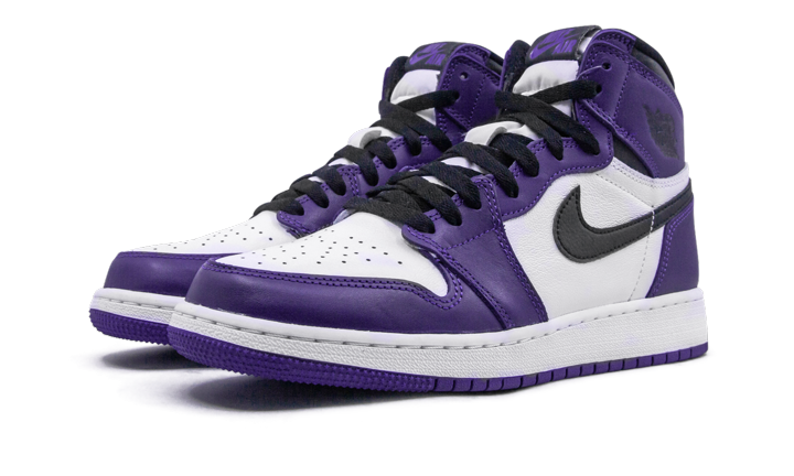 air jordan 1 gs court purple