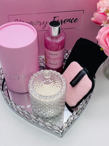 Luxury Scented Candle & Bubble Bath Gift Set