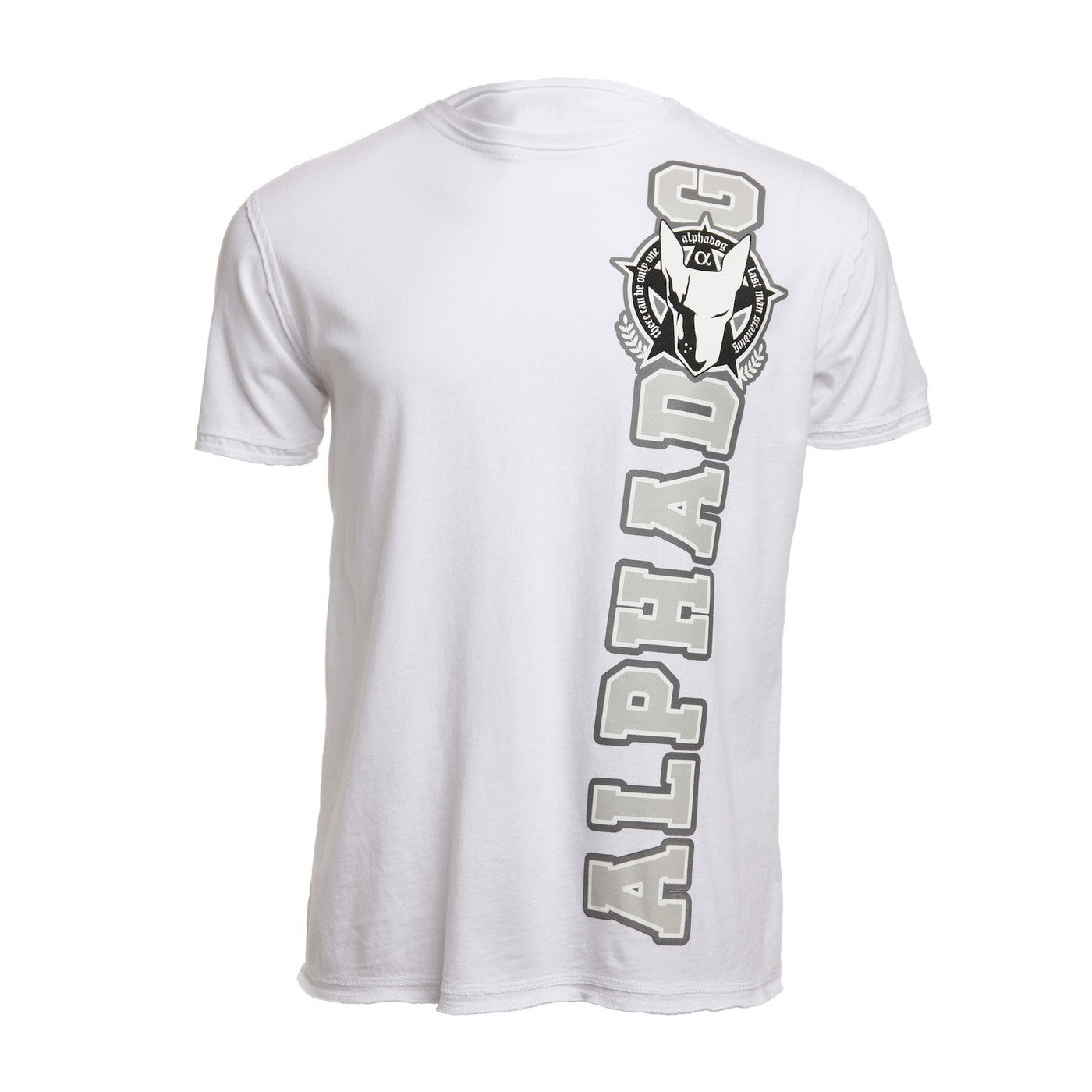 The Challenger Tee (White) – AlphaDog