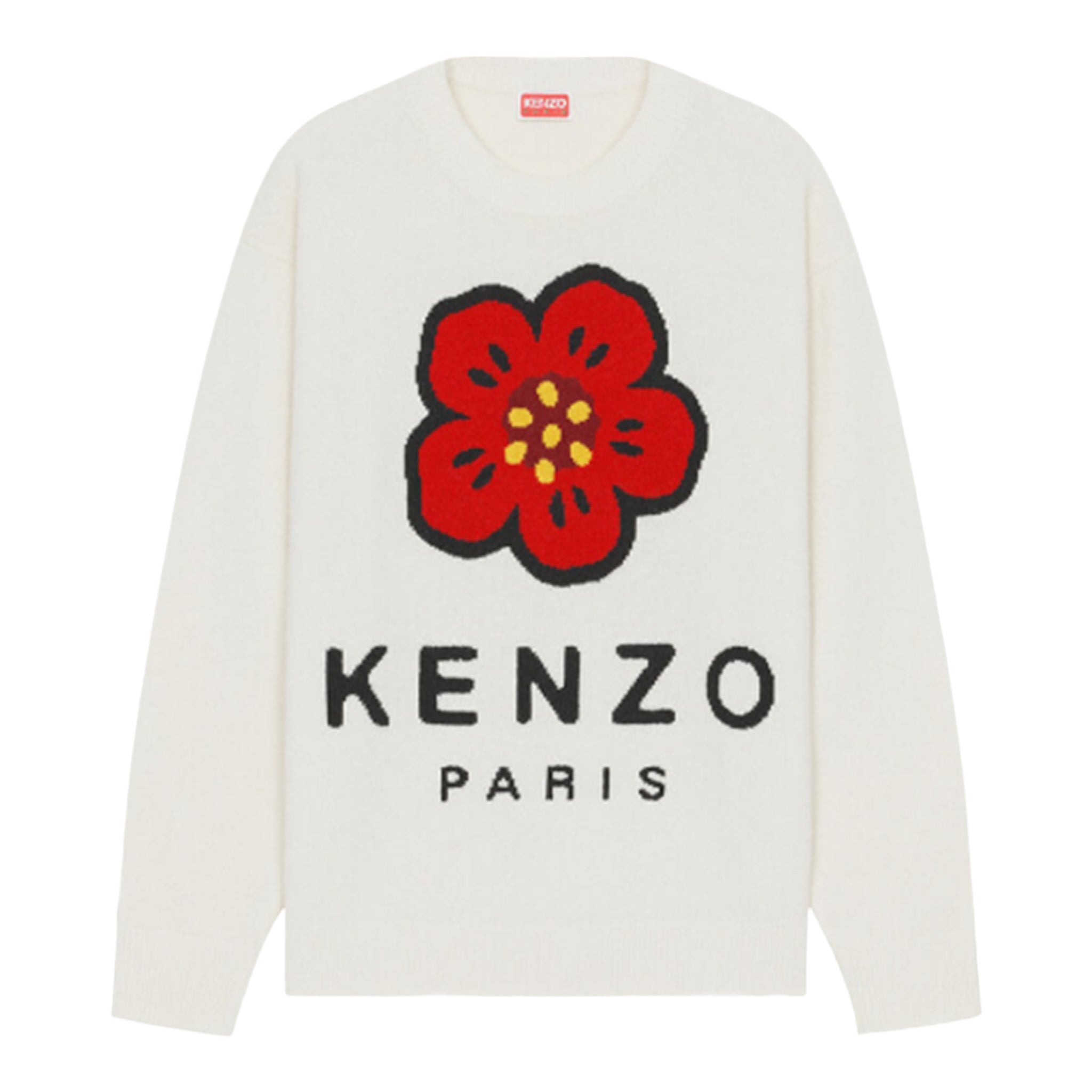 Hallo heerser Continentaal Kenzo Paris Men's 'Boke Flower' Merino Wool Jumper Sweater – Maison dé  Bouchard