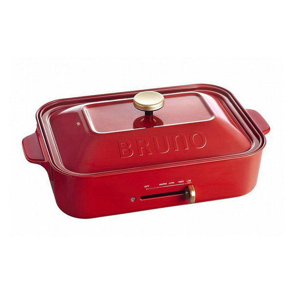 Japan BRUNO BOE043 Hot Press Sandwich Muffin Maker (Red) - Shop brunotaiwan  Cookware - Pinkoi