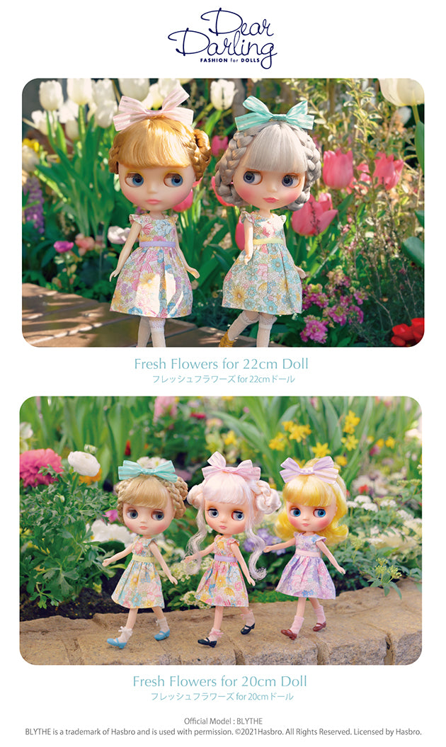 Dear Darling fashion for dolls 「フレッシュフラワーズ」