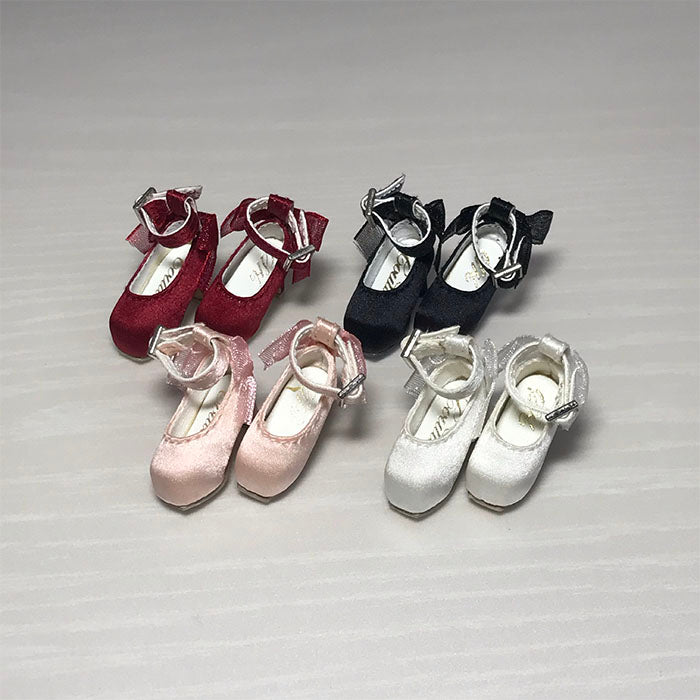 Shoes for Dolls (Neo Blythe size) "Silk Ribbon Shoes"