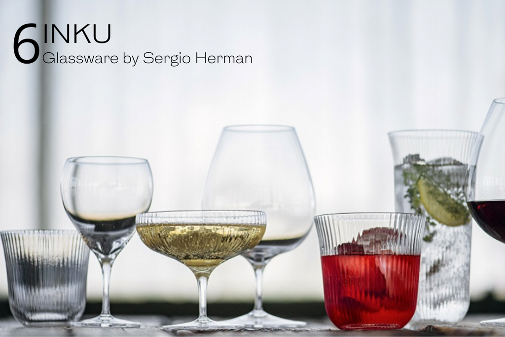 Inku Glassware by Sergio Herman Serax