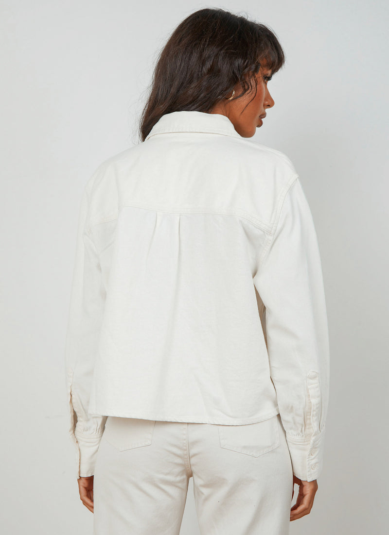 levi's zoey pleat utility jacket