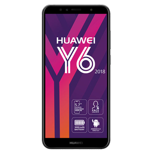 Huawei Y6 2018 5 7 Fullview Hd 13mp Quad Core Android 8 0 Face Unlo Phoneinc