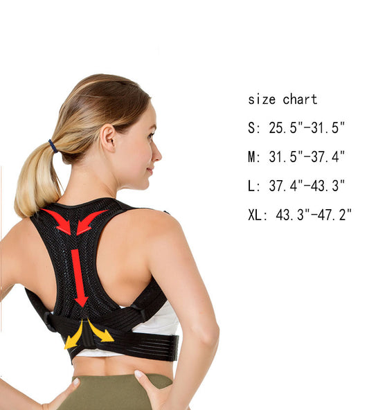 2023 NEW Upgraded Back Brace Support Belt for Upper back, Neck and Shoulder  Pain, Invisible Posture Corrector, Premium Material with Convenient Design