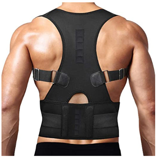 ComfyMed® Posture Corrector Clavicle Support Brace CM-PB16  Medical Device to Improve Bad Posture, Thoracic Kyphosis, Shoulder  Alignment, Upper Back Pain Relief for Men and Women (REG 29 to 40 Chest) 