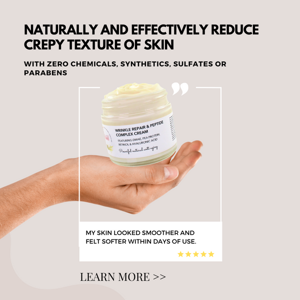 natural cures for crepey skin