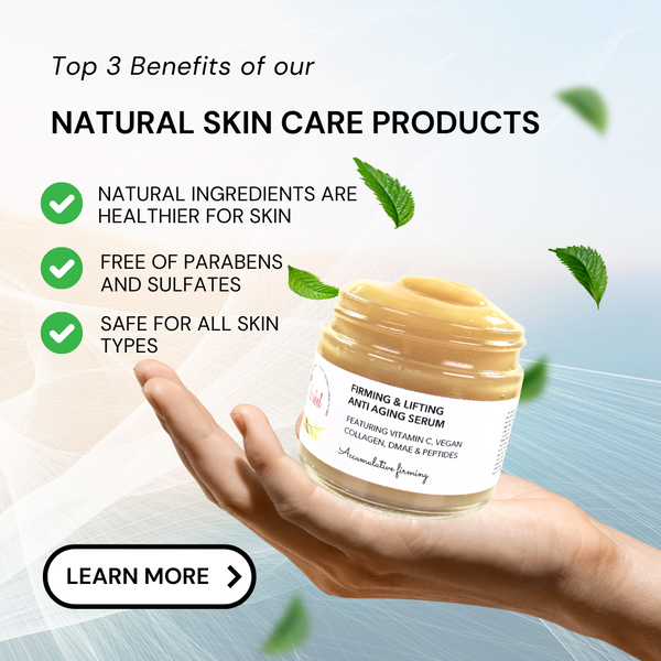 soins naturels de la peau / produits naturels de soins de la peau