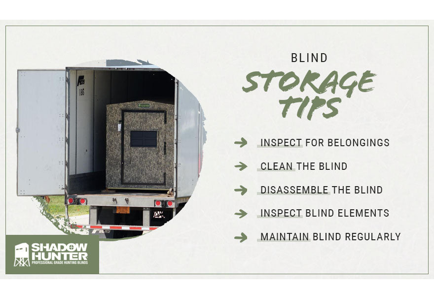 blind storage tips