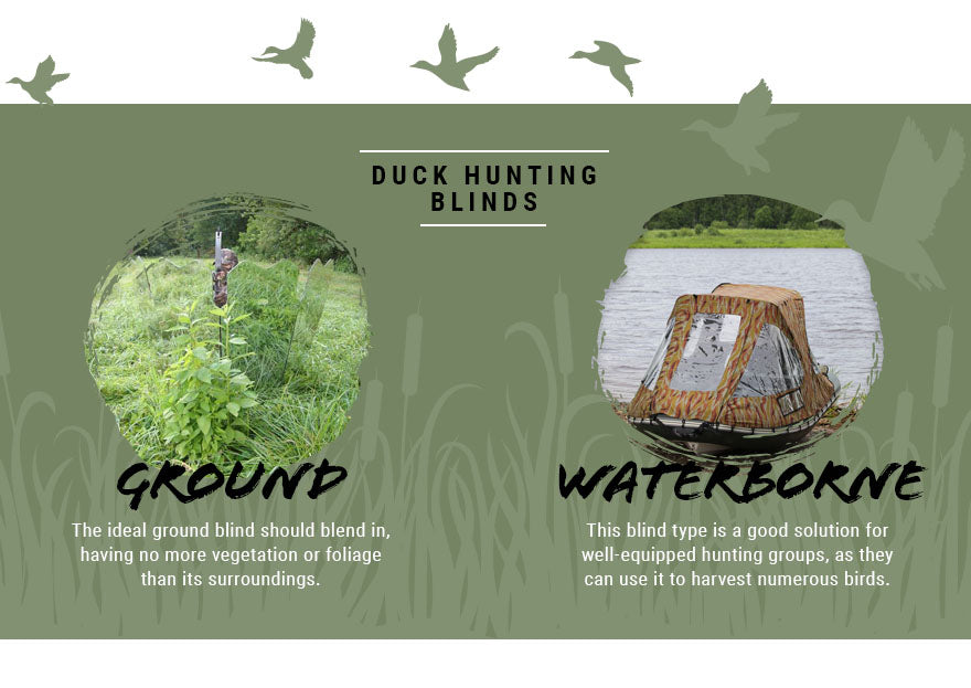 duck hunting blinds
