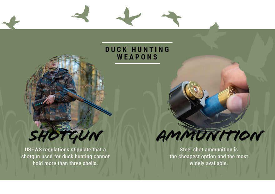 duck hunting weapons