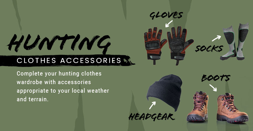 hunting clothes accessories