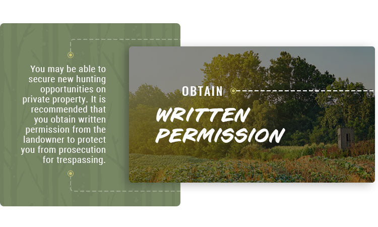 obtain written permission