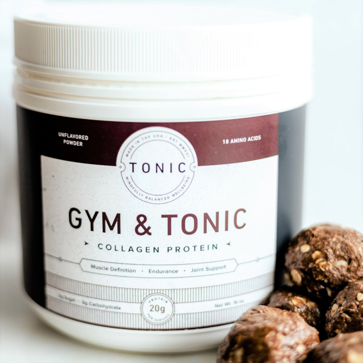Gym & Tonic Collagen Protein tub