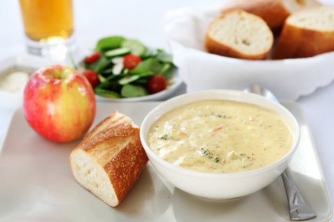 Broccoli Cheddar Soup with Traditional Tonic Nourishing Collagen