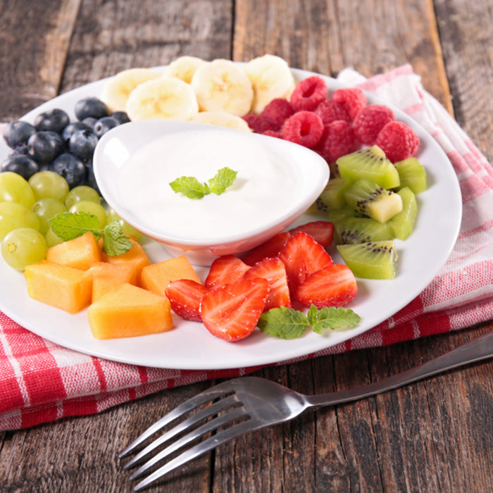 Plate of fruit