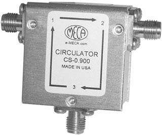 RF Circulators, CN-0.900, 250 Watts, N-Female 0.8-1.0 GHz — MECA