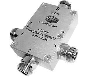 2-W SMA-Female Power Divider, P2S-1.700V, 0.698-2.7 GHz — MECA