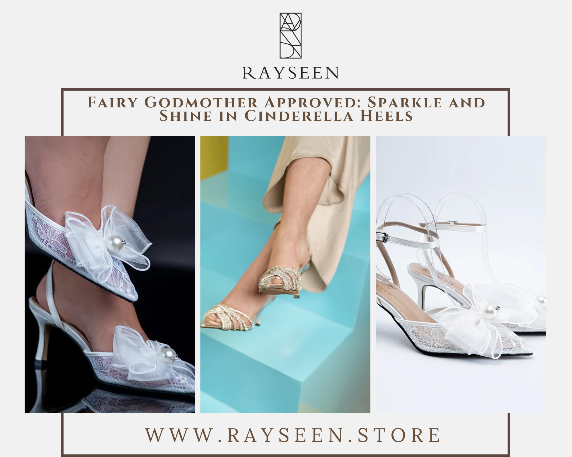 Fairy Godmother Approved Sparkle and Shine in Cinderella Heels