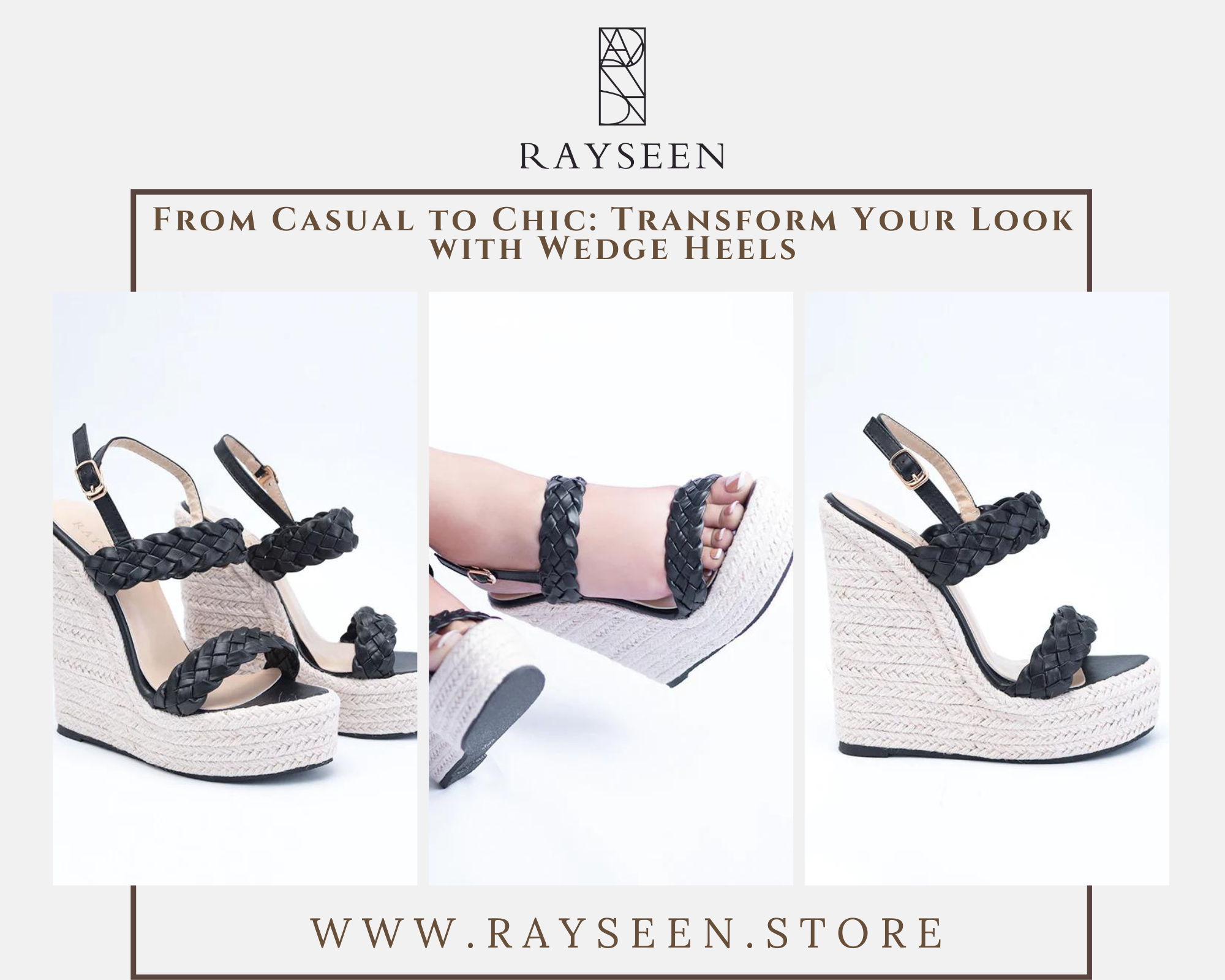 From Casual to Chic Transform Your Look with Wedge Heels