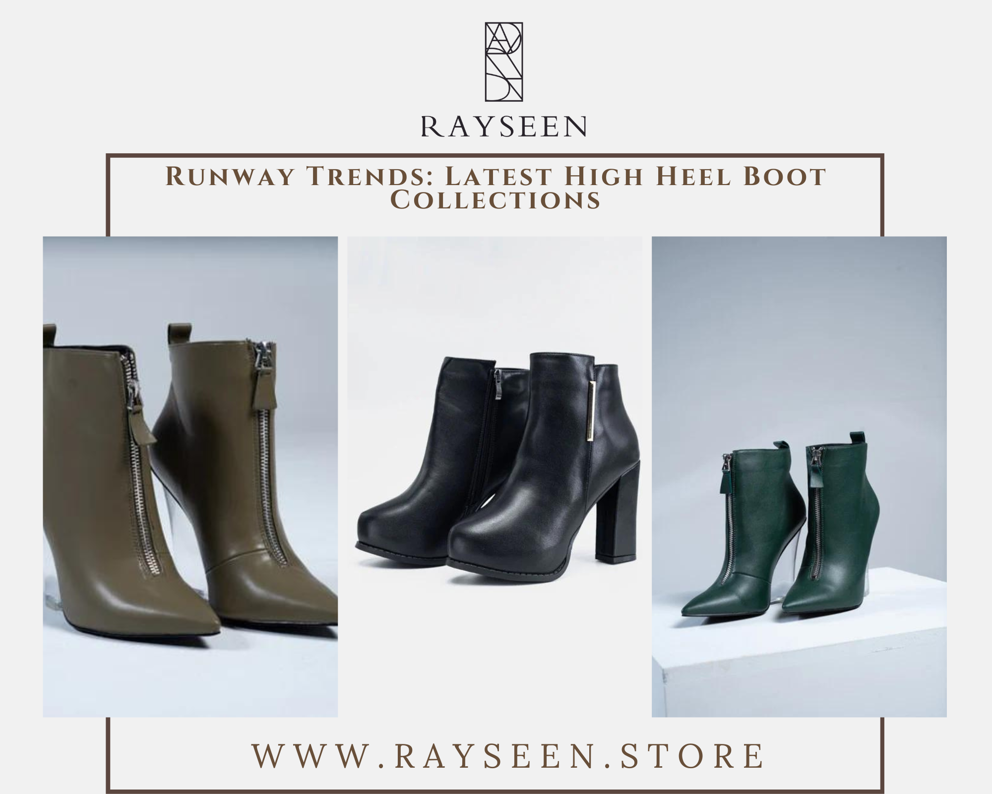 Runway Trends Latest High Heel Boot Collections